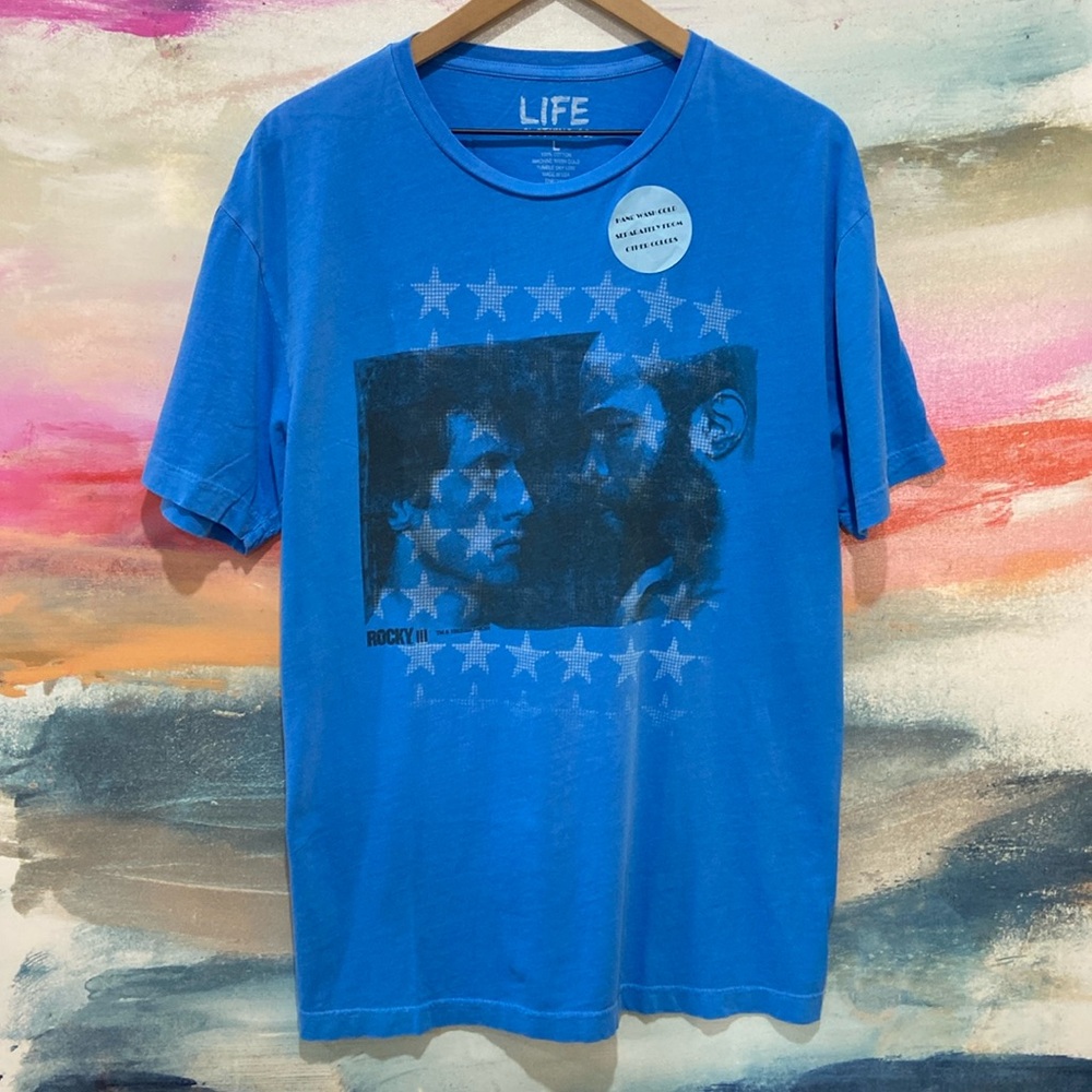 🔥EC🔥Rocky 3 Life Clothing Co. 100% Cotton T-shirt.